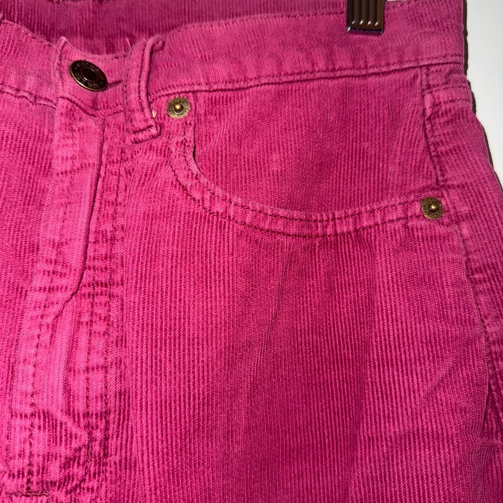 GAP Maroon Corduroy Women's Jeans